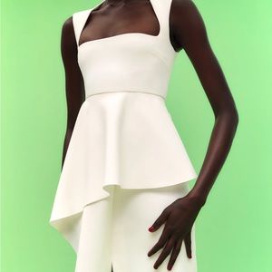 NWT Solace London Ally Maxi Dress in Cream